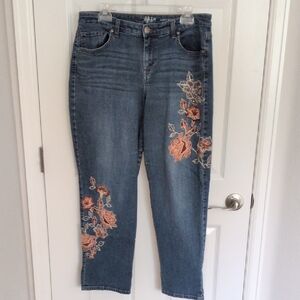 Style & Co. Curvy Boyfriend Jeans - 14W